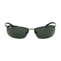 Ray-Ban Metal Frame Green Lens Sunglasses RB3183