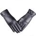 Outtop Luxurious Women Girl Leather Winter Super Warm Gloves Cashmere