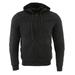 Milwaukee Leather MPM1788 Men's Black CE Approved Armored Hoodie