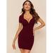 Sweetheart Neck Bodycon Dress