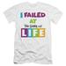 The Game Of Life The Game S/S Adult 30/1 T-Shirt White