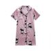 Girls Rayon Nightgown Nightdress Pajamas Dress 4-14 Years