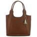 Nine West Womens Kenna Faux Leather Braided Tote Handbag