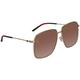 Gucci Brown Oversized Ladies Sunglasses GG0394S 002 61