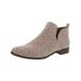 Dr. Scholl's Womens Rise Faux Suede Slip On Flats