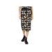 MICHAEL Michael Kors Womens Camouflage Tie Waist Scuba Skirt