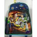 Large Rolling Backpack - Disney - Toys Story - Woody Buzz Bag New 616915