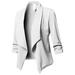 Women's Fashion Long Sleeve Cotton Solid Color Pleated Women Cardigans and Fashion Casual Cardigan Sweaters