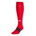 Under Armour Men's UA Soccer Solid Over-The-Calf Socks Large Red