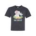 Inktastic I'll Never Forget That My Oma Loves Me with Cute Elephants Child Short Sleeve T-Shirt Unisex Retro Heather Black S