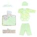 Tadpoles Mod Zoo Layette Gift Set, Gator/Green, 0-6 Months