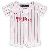 Philadelphia Phillies Nike Newborn & Infant Official Jersey Romper - White