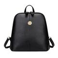 Chinatera New Fashion Women PU Leather Mini Backpack Rucksack Girls School Bag