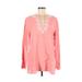 Pre-Owned Lands' End Women's Size M Long Sleeve Blouse