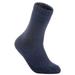 Lian LifeStyle Men's 4 Pairs Thick Wool Blend Crew Socks Boot Socks Size 7-9(Assorted)