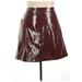 Pre-Owned Maeve by Anthropologie Women's Size 32 Plus Faux Leather Skirt