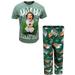 Briefly Stated Men's Elf Movie Buddy the Elf OMG Santa Pajama (Large)