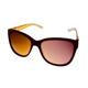 Isaac Mizrahi Womens Berry Square Plastic Sunglass, Gradient Lens IM31264 BY