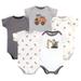 Hudson Baby Boy Cotton Bodysuits 5-Pack