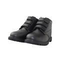 Work Boots For Men Black Hook-and-loop Ankle Boots Waterproof Insulted Chukka