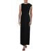 Lauren Ralph Lauren Womens Kissa Ruffled Formal Evening Dress