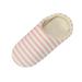 Aimik Women Men Warm Striped Slipper Indoors?Anti-slip Winter House Shoes