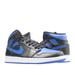 Nike Air Jordan 1 Mid Black/Hyper Royal-White Men's Basketball Shoes 554724-068