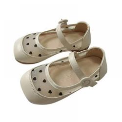 Wuffmeow New Girls Mesh Shoes Soft Bottom Kids Point Cute Princess Shoes Summer Breathable Casual Shoe Baby Flat Shoes