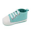 Infant Baby Girls Boys Canvas Shoes Soft Sole Toddler Slip On Newborn Crib Moccasins Casual Sneaker First Walkers Skate Shoe