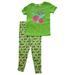 Joe Boxer Toddler Girls Berry Berry Cute Glitter 2 Pc Cotton Pajama PJ Set 2T