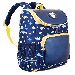 (50% Off)Kids 12 Inch Backpack for Boys and Girls, Perfect Size for Preschool, Kindergarten and Elementary School, Foldable Labor-Saving Bearing Student Backpack with Weather patterns, Navy Blue