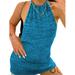 SUNSIOM Women's Solid Color Dress Bodycon Short Mini Dresses Slim Fit Tank Dress