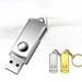 USB Flash Drive Silver Gold Keychain Metal 2.0 Memory Cards