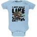 I Just Really Like Sloths Ok Cute Baby Soft Baby One Piece Light Blue 18-24 M