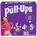 Pull-Ups Girls' Potty Training Pants Size 6, 4T-5T, 82 Ct