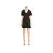 Kate Spade Womens Plunging A-Line Casual Dress