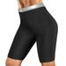 Lilvigor Women Sauna Sweat Shorts Hot Fitness Capris Pants Exercise Leggings High Waist Thermo Workout Gym Short Pants