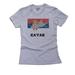 Serbia Olympic - Kayak - Flag - Silhouette Women's Cotton Grey T-Shirt
