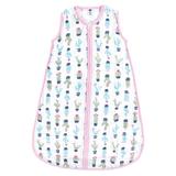 Hudson Baby Boy and Girl Muslin Sleeping Bag, Girl Cactus, 12-18 Months