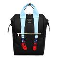 Chinatera Novelty Leg Decor Travel Backpacks Women School Bags Large Knapsack (Black)