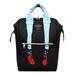 Chinatera Novelty Leg Decor Travel Backpacks Women School Bags Large Knapsack (Black)