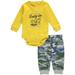 Carter's Baby Boys' "Daddy & Son Construction" 2-Piece Outfit - mustard, 6 months