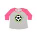 Inktastic Soccer Player Gift Coach Adult Women's Plus Size T-Shirt Female Baseball Heather and Hot Pink 1X