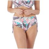 Fantasie Tobago Adjustable Leg Swim Short (500874),Large,Melon - Melon,Large