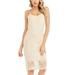 Women's Backless Sexy Backless Slim Sling Home Dress Suit Beach Festival Beige XL