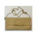 INC Gold Evening Party Rhinestone Clutch Handbag Purse