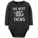 Carters Infant Baby Boys Black Dinosaur Bodysuit Romper Next Big Thing 3 Months