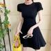 Women Summer Dresses Fashion Simple Solid Color Dress Slim Summer O-Neck Short Sleeve Mini Dress Casual Dress A-Line Dress