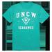 W Republic Apparel 526-139-TEA-04 University of North Carolina at Wilmington Seal Tee, Teal - Extra Large