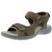 Clarks Women's Saylie Spin Hook & Loop Strap Wide Width Sport Sandal